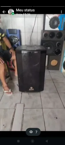 Vendo caixa de som amplificada