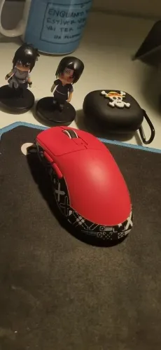 ATTACK SHARK X3 VERMELHO WIRELESS+BLUETOOTH