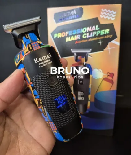Máquina de Acabamento Masculino Para Cabelo e Barba