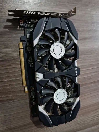 Placa de vídeo GTX 1050TI GEFORCE Nvidia 4gb MSI OC Edition 