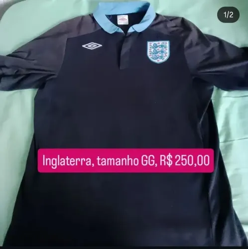 Camisa da Inglaterra, Azul Marinho