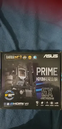 placa mãe Asus Prime h310m-E r2.0/BR