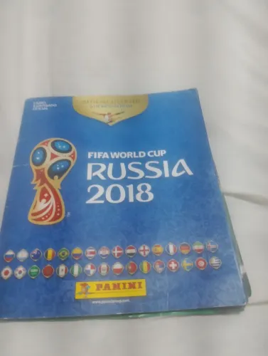 Álbum da copa completo 2018