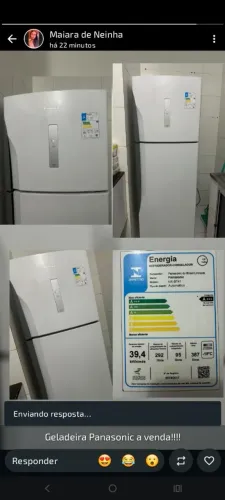 Geladeira Panasonic