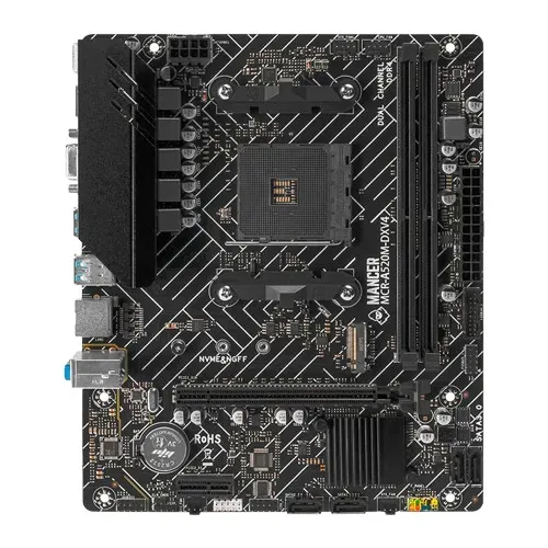 Placa Mae Mancer A520M DX, DDR4, Socket AMD AM4, M-ATX, Chipset AMD A520