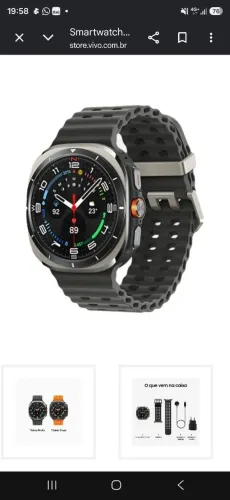 Relogio Galaxy Watch Ultra (2025) (LTE, 47 mm)