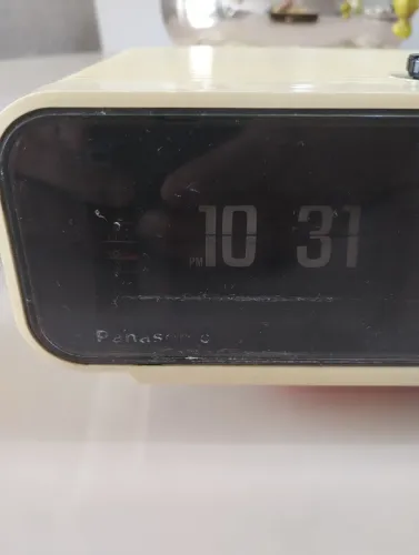 Panasonic radio relógio Palheta Japonês