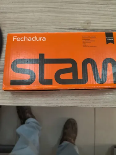 Fechadura Stam buz-74 Branco