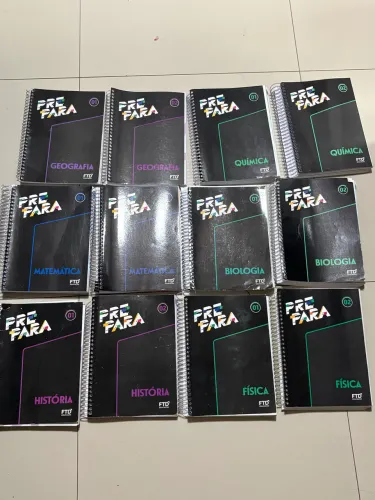 apostilas pré-vestibular ftd pré para