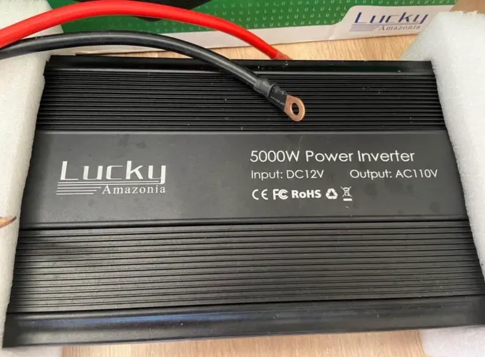 Inversor de tensão entrada 12v saida 110v