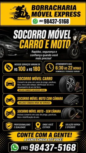 Borracharia móvel