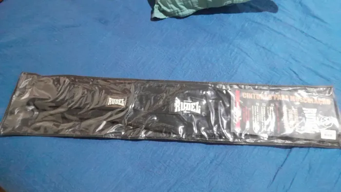 Cinta de exercícios de academia. 