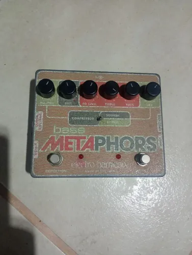Pedal electro harmonix Bass methaphors aceito pedais pedaleira