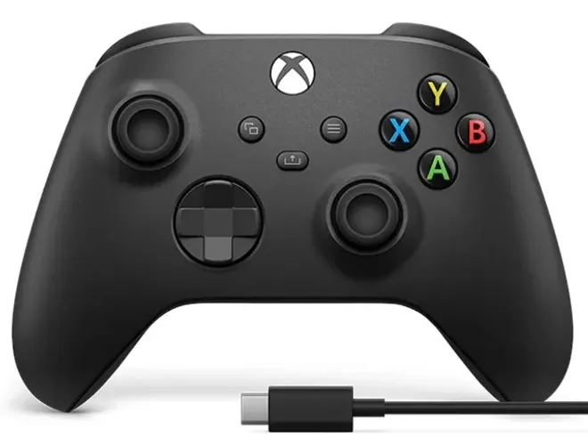 [LACRADO] Controle Sem Fio Xbox Series, Branco ou Preto