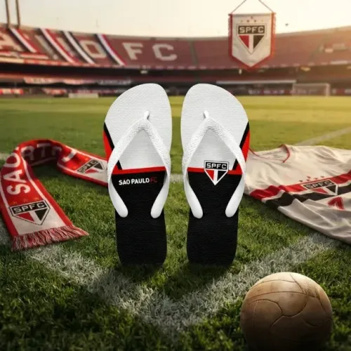 Chinelo Masculino São Paulo FC TAMANHO 33 A 44