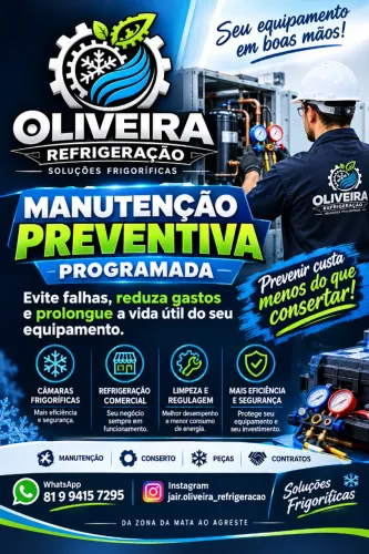 Manutenção preventiva e consertos, Câmara frigorífica e Coifas cozinha industrial
