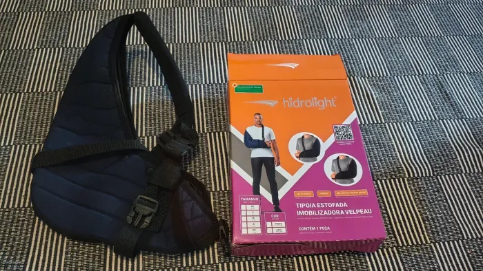 Tipóia estofada Hidrolight para braço, cotovelo e punho