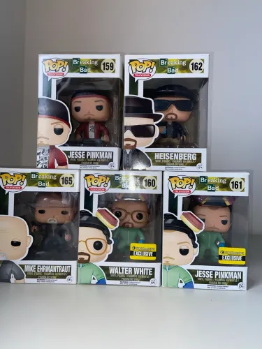 Funko pops Breaking Bad