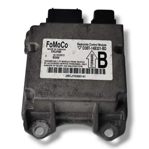 Modulo Airbag acionado Ford New Fiesta 1.5 2013 2016