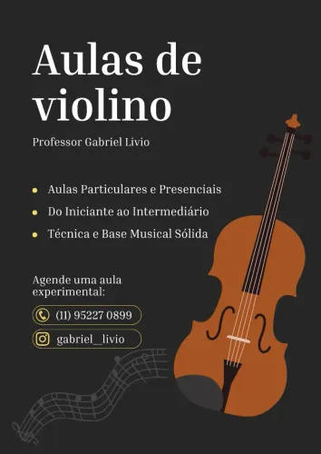 Aulas de Violino em Várzea Paulista