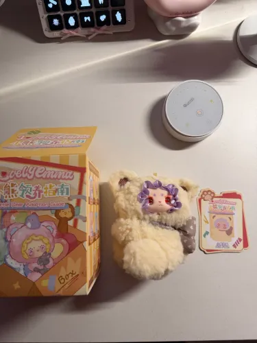 Lovely Emma - Little Bear Adoption Guide (Milk Foam) | Pelúcia Blind Box