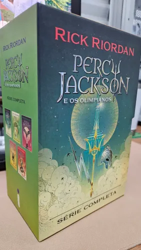 Box Percy Jackson e Os Olimpianos