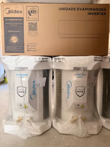Ar Condicionado Split Hi Wall Inverter Midea Airvolution Lite 12000 Btus Frio 220v R-32