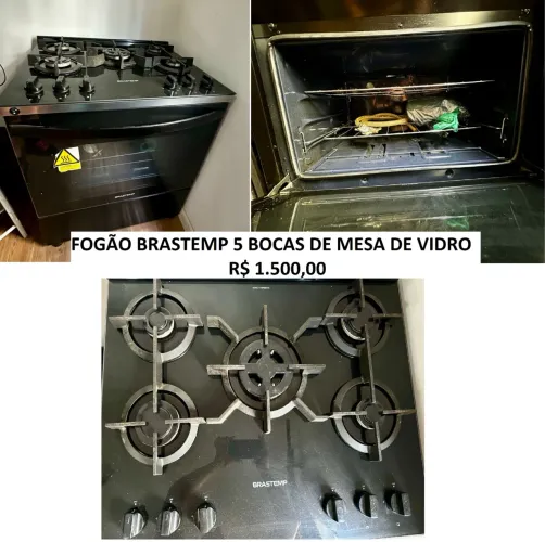 Fogão Brastemp 5 bocas 