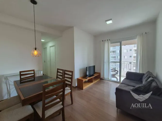 APARTAMENTO MOBILIADO COM 2 QUARTOS NO CONDOMÍNIO UPPER LIFE - PARQUE CAMPOLIM - SOROCABA