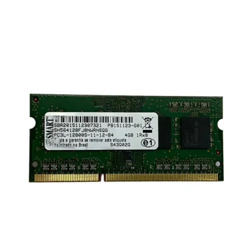 Memória Ram Notebook 4gb 1x4gb Smart 1600mhz Pc3l-12800s