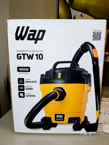Aspirador Água e Pó WAP GTW10 Profissional Doméstico 10 Litros Original