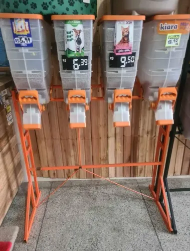 Dispenser de rações com 4 módulos DURAPETS