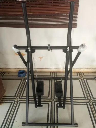 Simulador De Caminhada P/ 120 Kg Mais Resistente S/ Painel Cor Preto