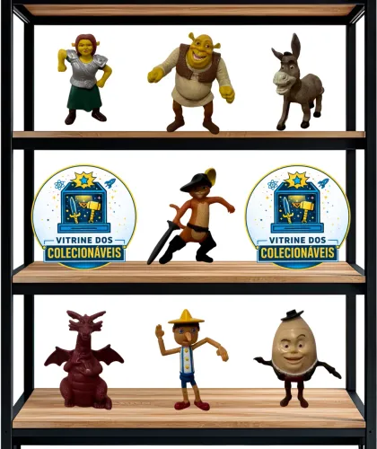Personagens Shrek MC Donalds
