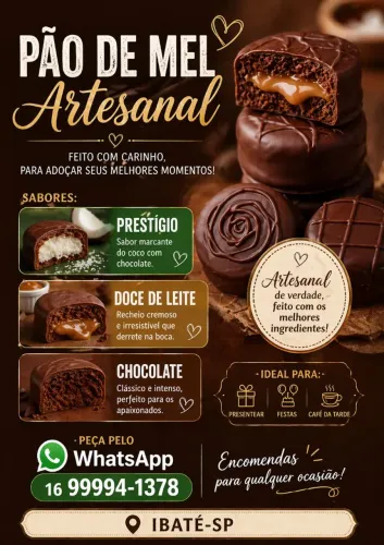 Pao de Mel Caseiro?