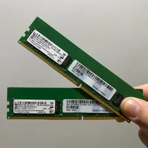 Memória Desktop 8GB DDR4 2400MHz ( 2 x 4GB ) Smart testada e com garantia de 90 dias