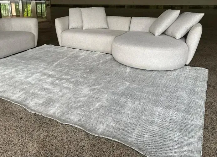 Tapete Persa Hariz Haus, Bucle BC003 Grey | 16,53 m² de Puro Luxo
