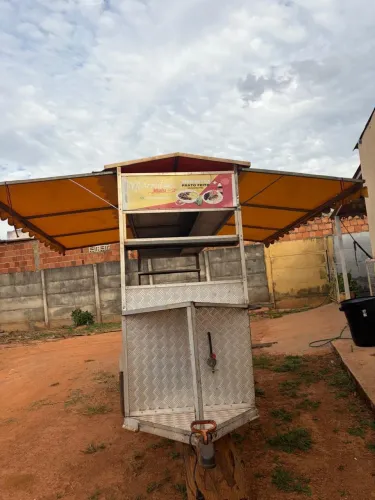 Carretinha multifuncional com engate
