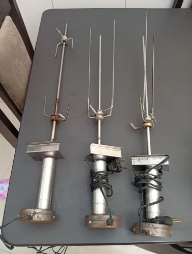 ESPETOS GIRA GRILL ELÉTRICO 