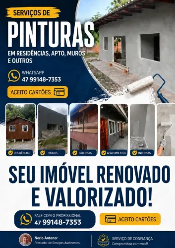 SERVIÇOS DE PINTURAS