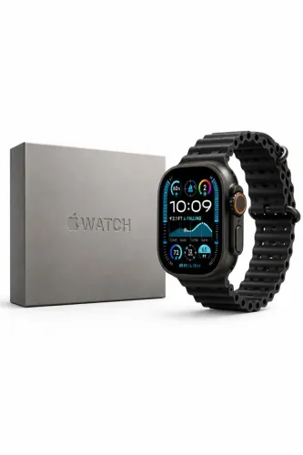 Smartwatch Ultra 2 Relógio Inteligente Multifuncional com NFC GPS BLACK