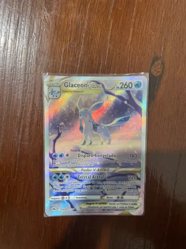 Carta Glaceon Vastro GG40/GG70 Raridade Bom Estado 