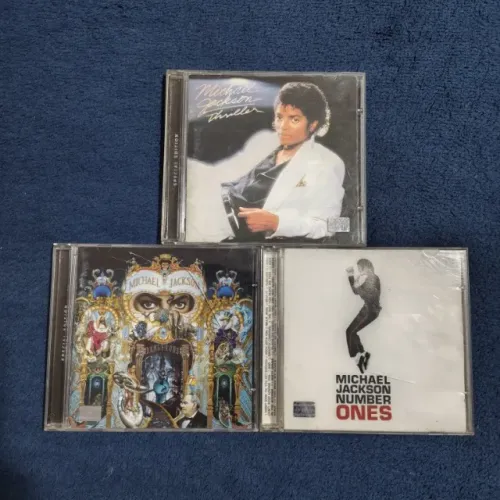Michael Jackson - kit com 3 álbuns originais