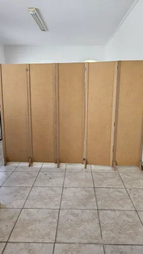 Biombo Dobrável em MDF para separação de ambientes