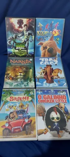 Kit DVD Especial Desenhos - 6 Filmes