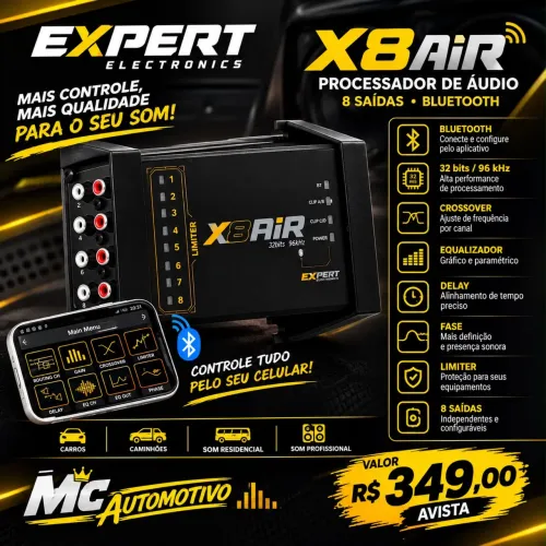 Processador expert x8 air
