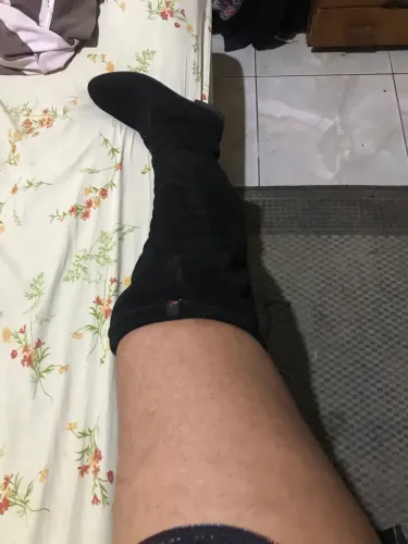 Bota camurça pimenta doce