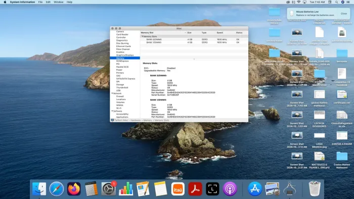 Apple iMac 21,5? Intel Core i5 8GB 1TB + Teclado e Mouse