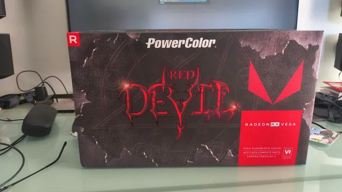 Placa de Vídeo Radeon RX Vega 64 (Power Collor) Red Devil