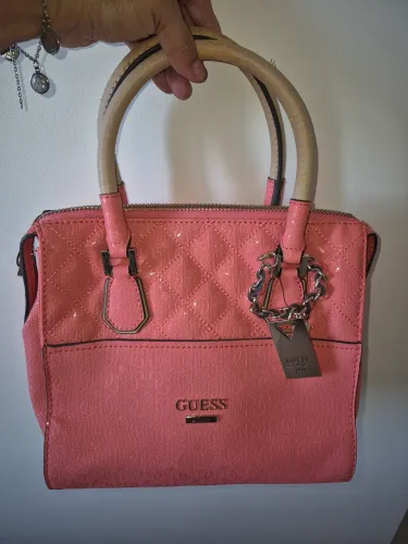 BOLSA ROSA GUESS